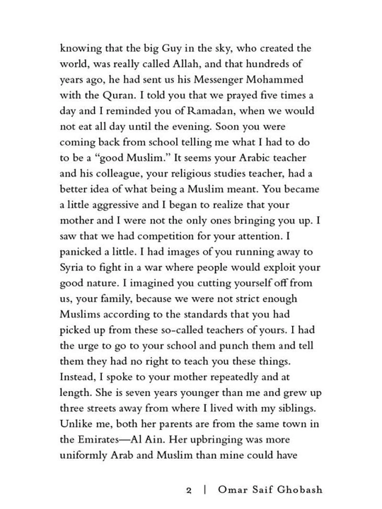 Letters to a Young Muslim. Omar Ghobash 