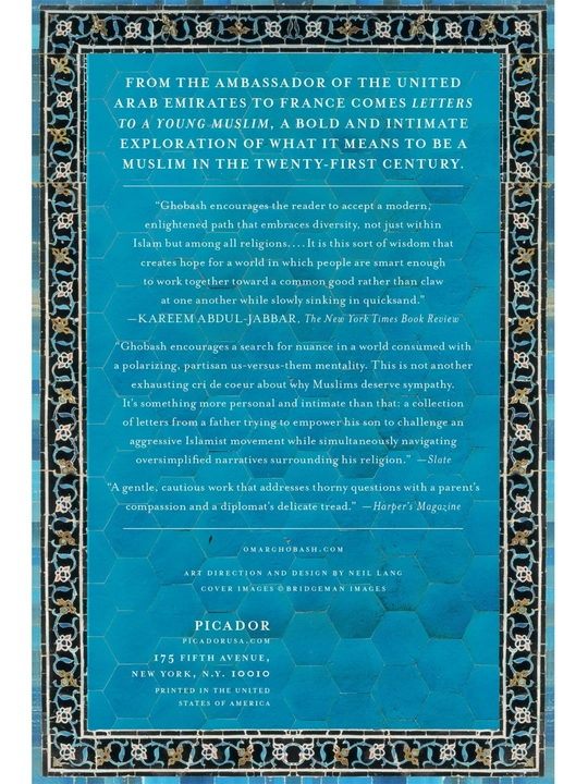 Letters to a Young Muslim. Omar Ghobash 