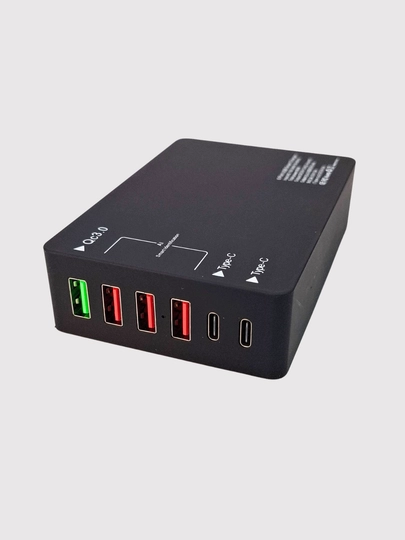 65 Вт, USB, интеллектуальное зарядное устройство, многопортовый блок быстрой зарядка