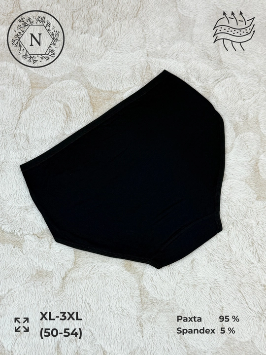 Женские хлопковые трусы XL–3XL #0583