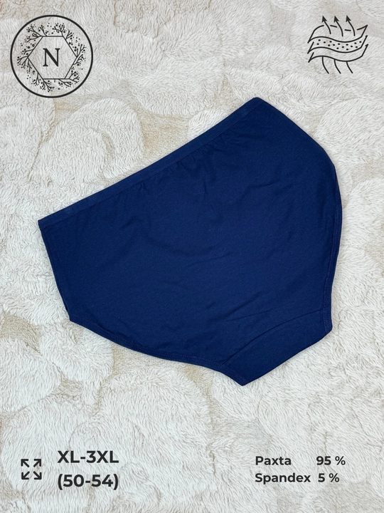 Женские хлопковые трусы XL–3XL #0583