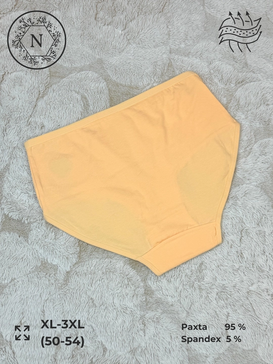 Женские хлопковые трусы XL–3XL #0583