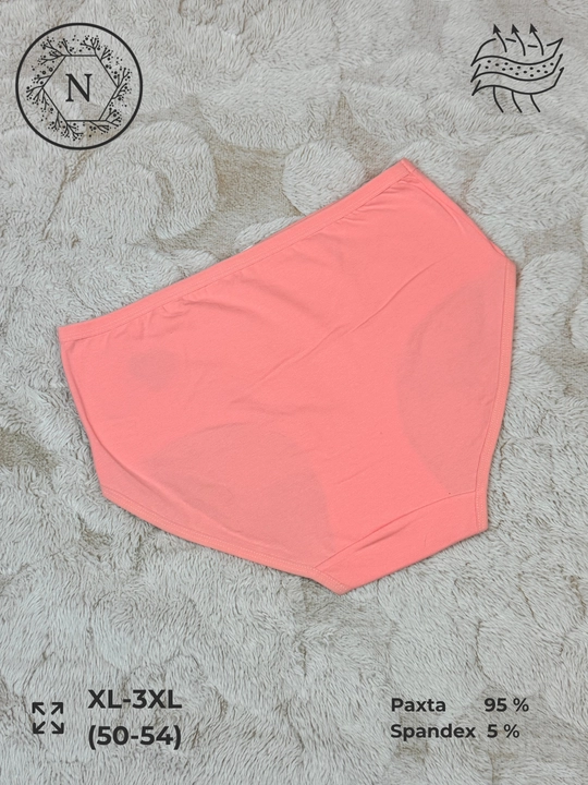 Женские хлопковые трусы XL–3XL #0583