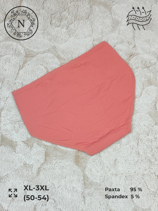 Женские хлопковые трусы XL–3XL #0583