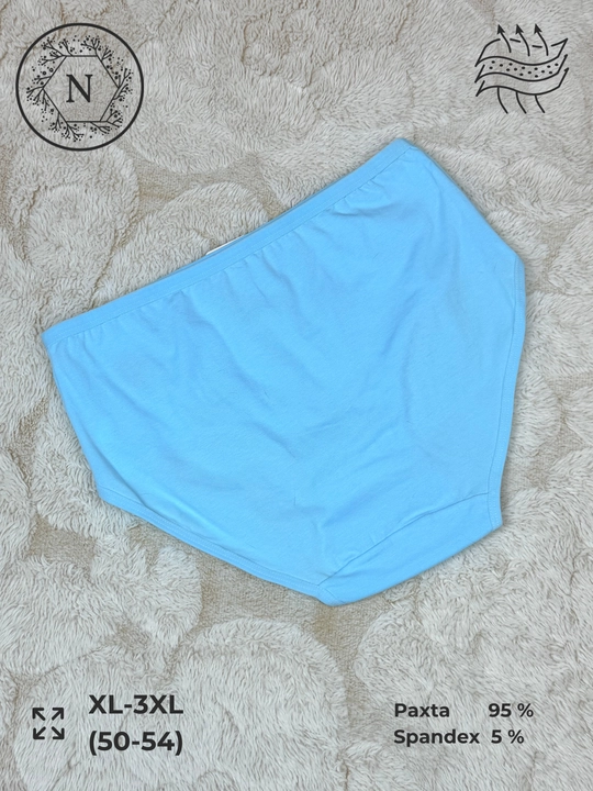 Женские хлопковые трусы XL–3XL #0583