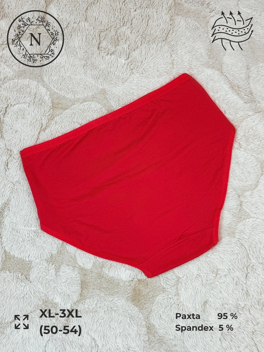 Женские хлопковые трусы XL–3XL #0583