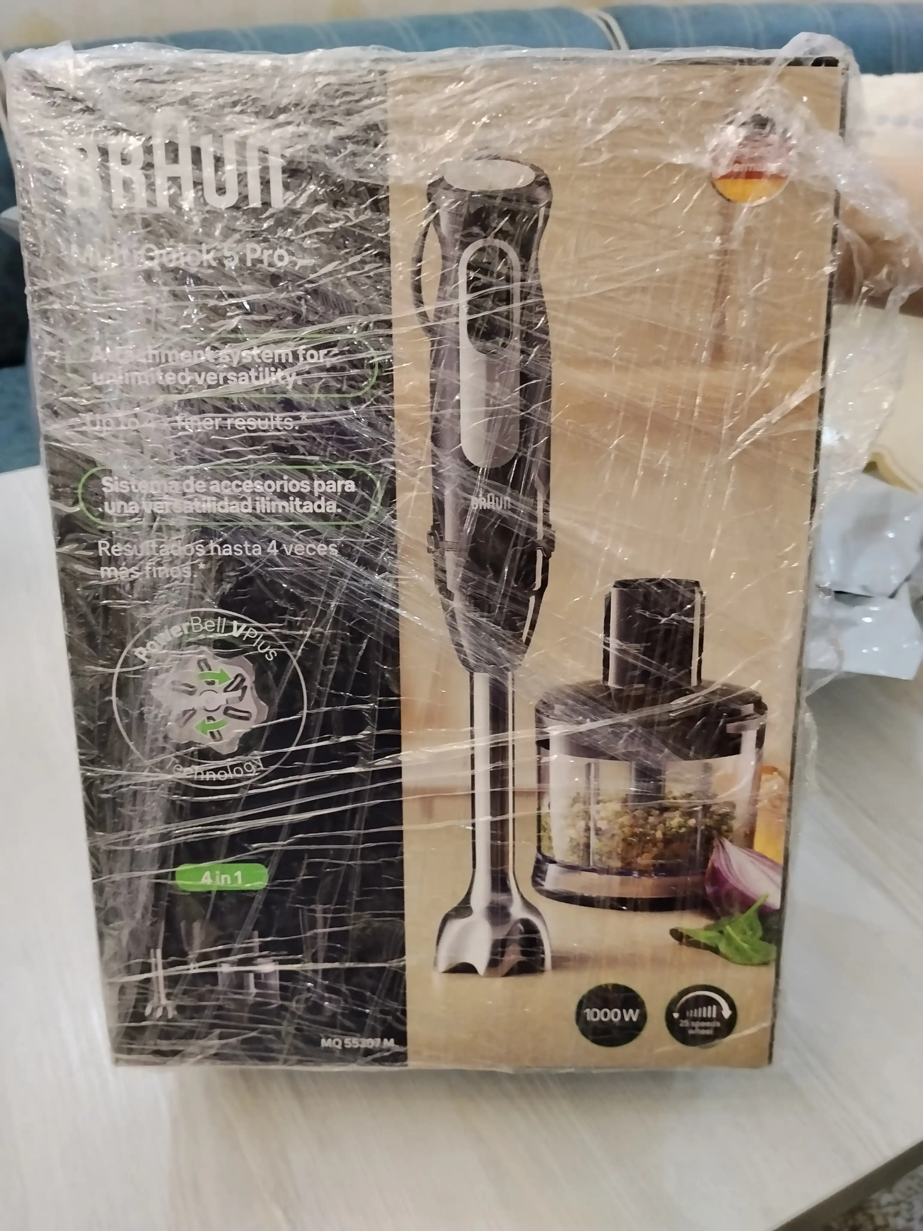 Блендер Braun MultiQuick 5 Pro MQ55307MBK — погружной, венчик, измельчитель, стакан