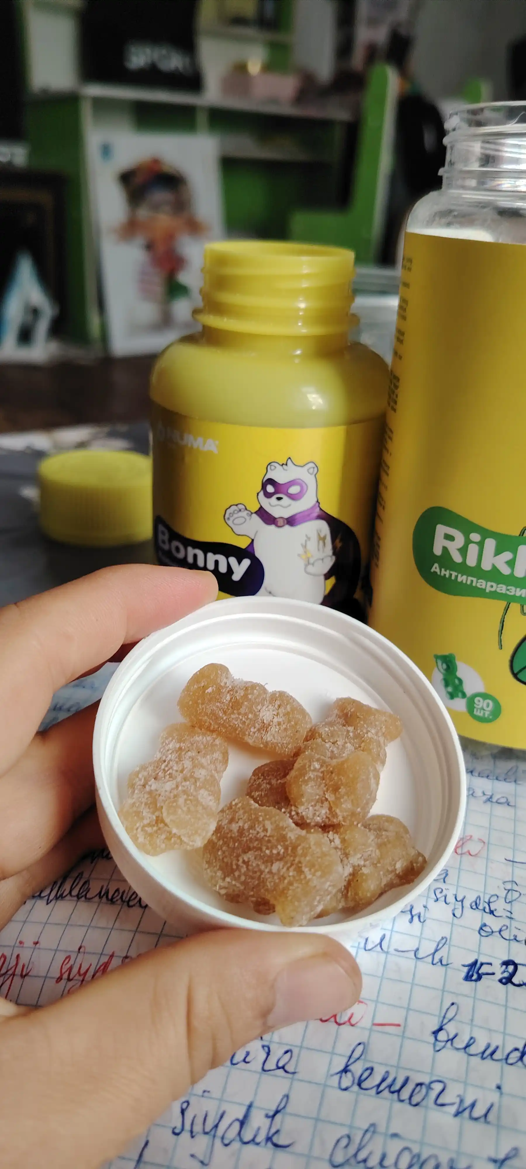 Vitaminlar кaltsiy va D3 Bonny Numa Kids, 60 dona