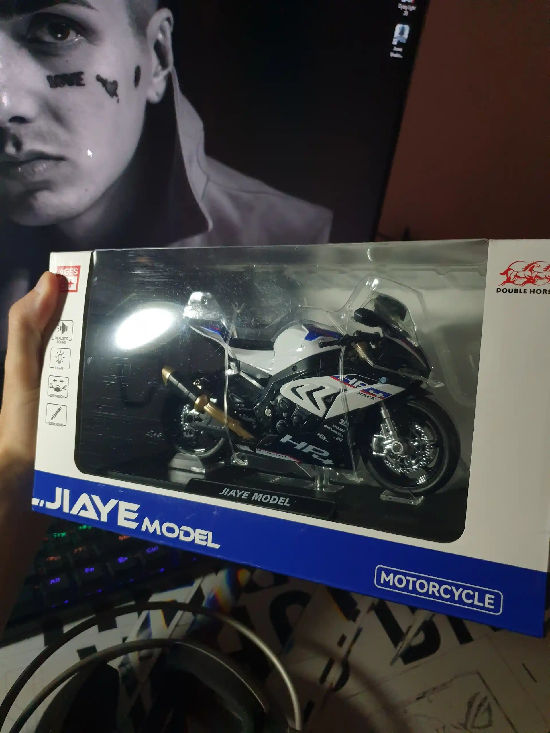 Moliyaviy metall mototsikl, model Kawasaki, Suzuki, Ducati, BMW, Honda