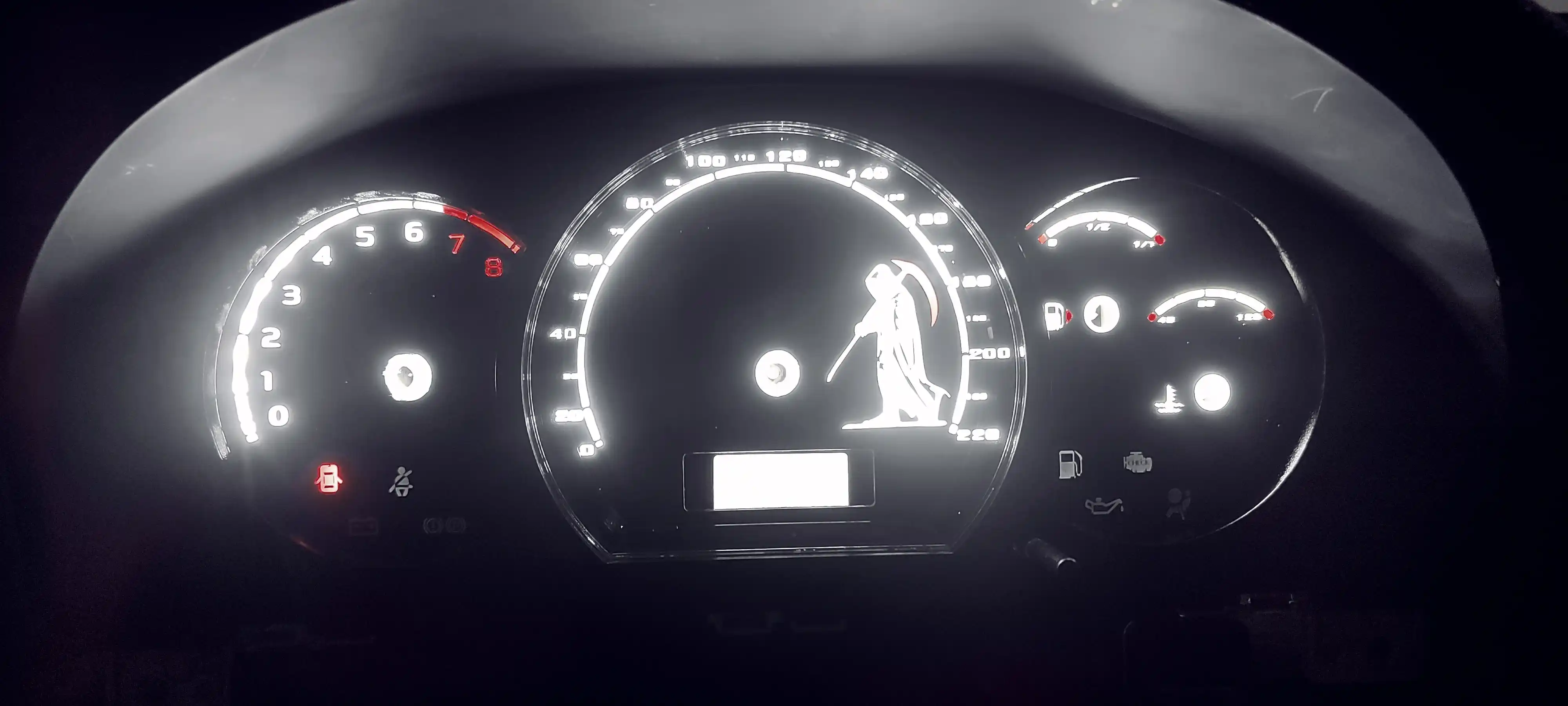 Наклейка для панели Lacetti 