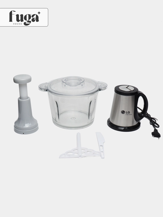 BOSHCH-888 oshxona elektr maydalagichi, 4000 Vt, 3,5 l sig‘imli idish, shisha, chopper