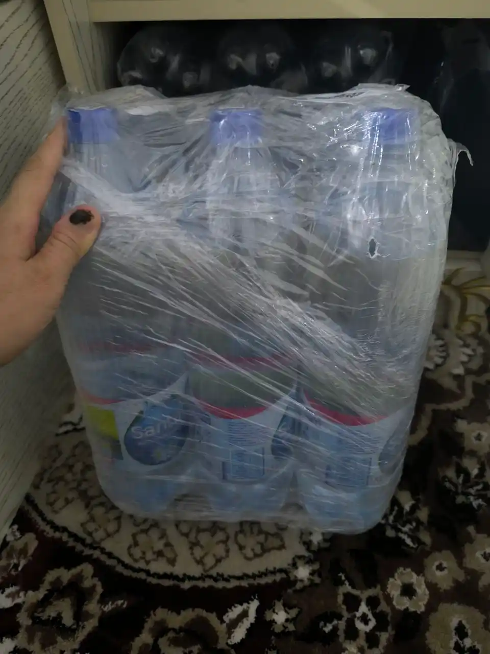 Gazlangan suv SANTAL, 1.5 litr dan 6 dona