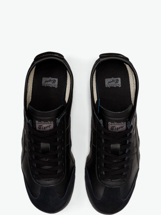 Onitsuka Tiger Mexico 66 qora krossovkalar (uniseks, 36–44 o‘lchamlar)