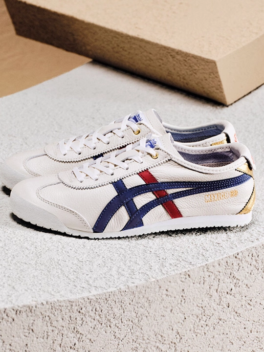 Onitsuka Tiger Mexico 66 qora krossovkalar (uniseks, 36–44 o‘lchamlar) - 