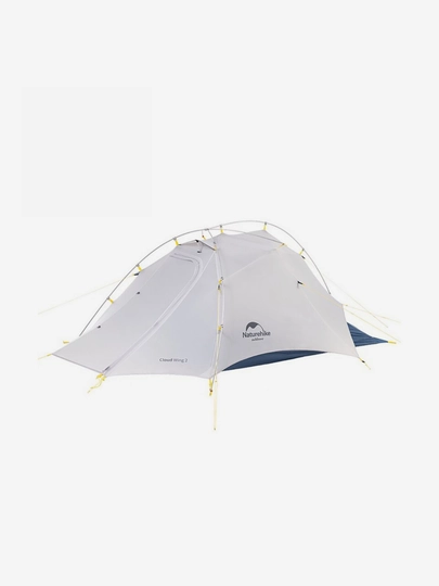 Палатка Naturehike Cloud-Up-Wing 2-местная, ультралёгкая, серо-голубая