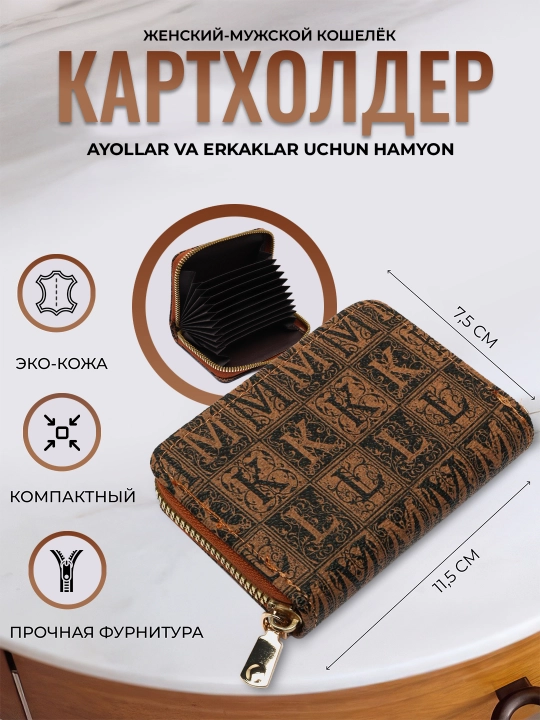Ayollar hamyoni, karta egasi, bank kartalari va banknotalar uchun biznes karta uchun - 