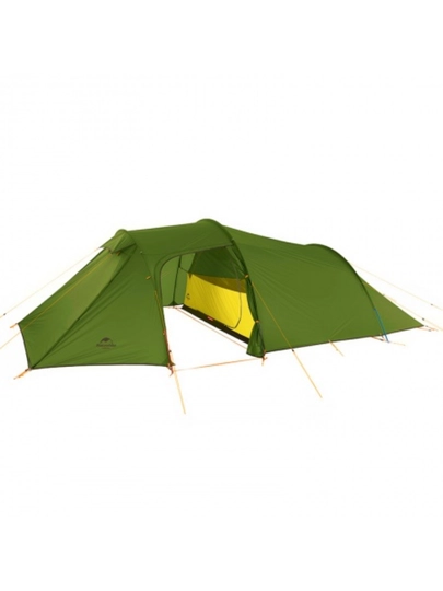 Палатка Naturehike Opalus 2-местная с удлинённым тамбуром, зелёная