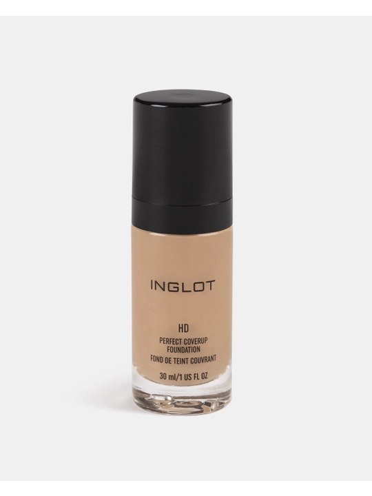 Inglot HD Perfect Coverup Foundation тональная основа 30 мл, стойкая, матирующая - 