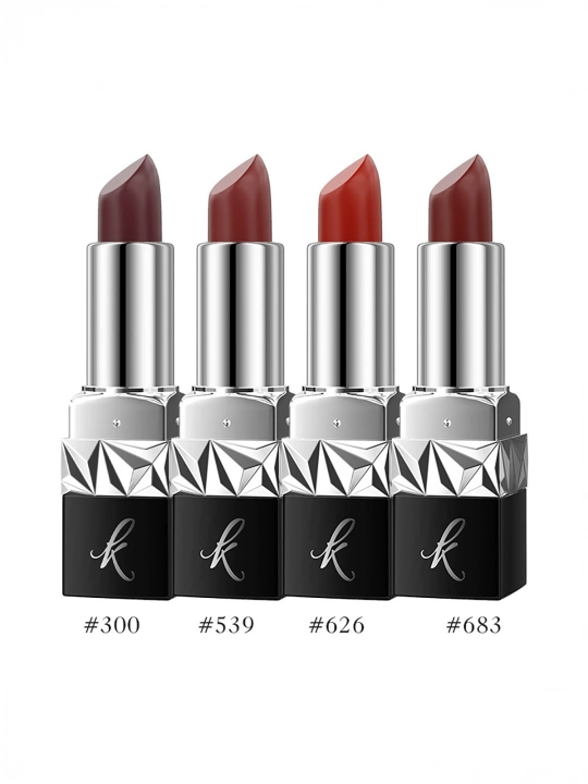 Velvet Matte lab bo'yog'i, 4 xil rang, 4 g