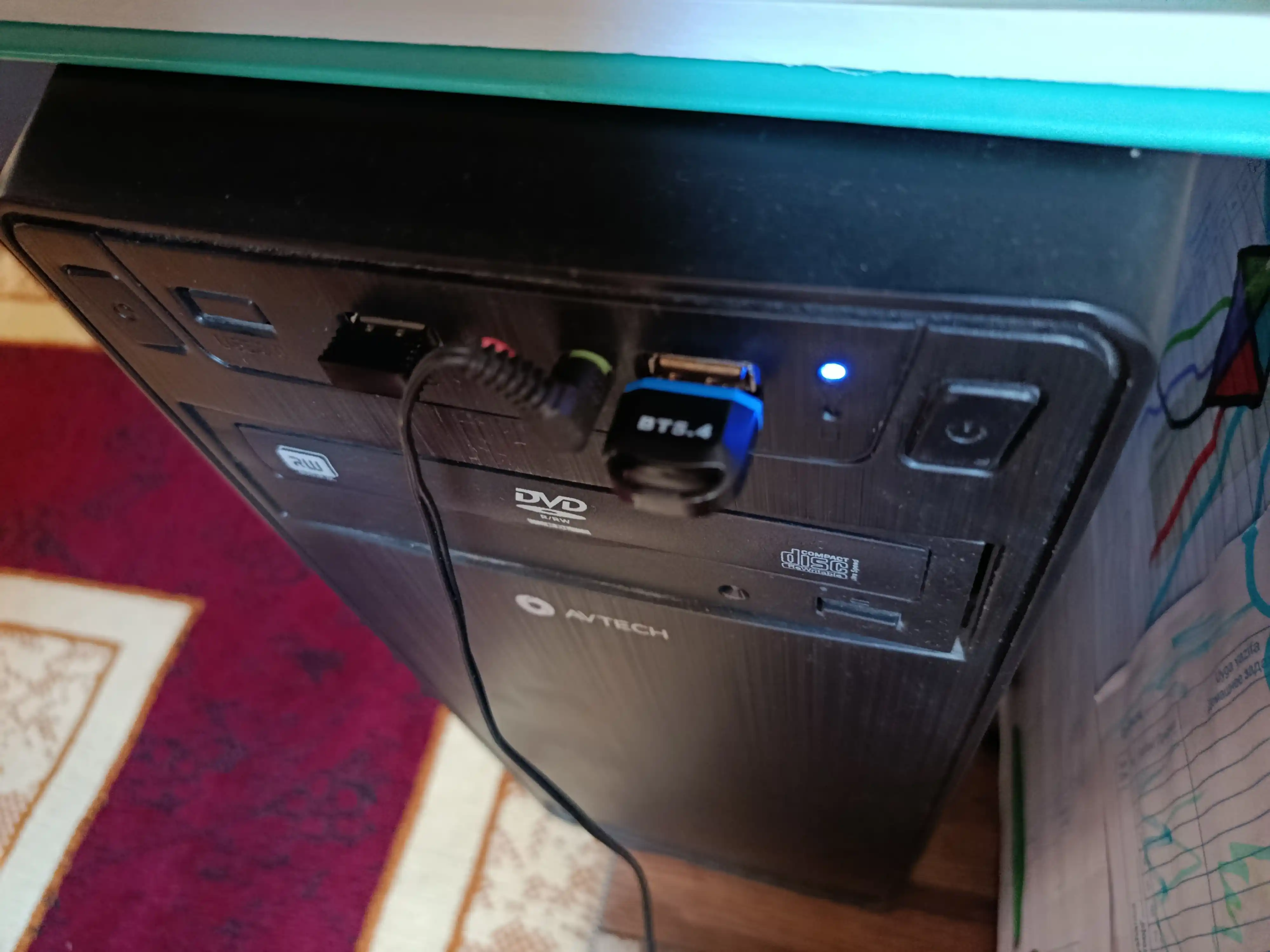 Bluetooth USB адаптер 5.3 — для ПК, колонок, наушников, геймпадов | Быстрый и стабильный