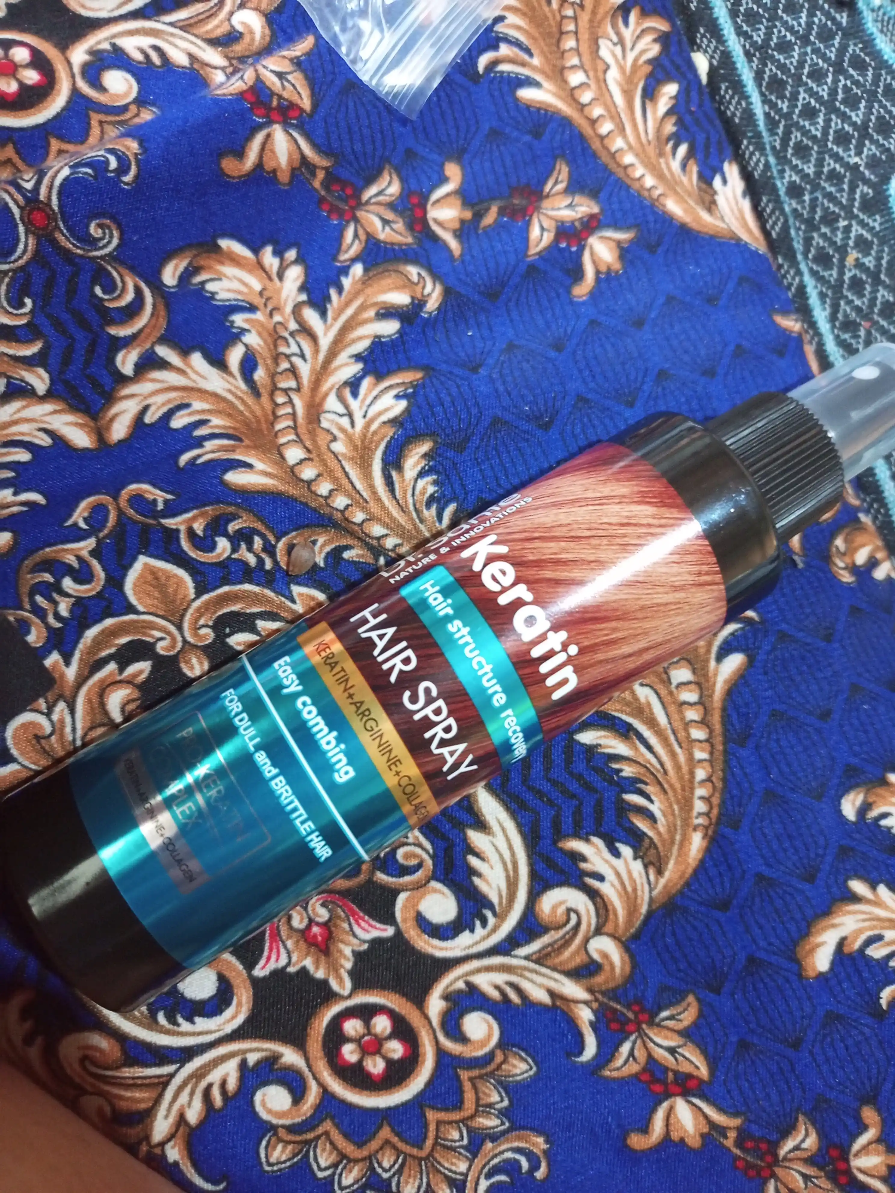 Sochlarni tiklovchi Keratin Hair spreyi, Dr.Sante, 150 ml
