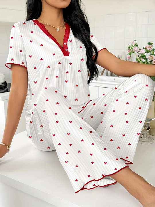 Ayollar pijamasi Kioko, ayollar uchun ikki qismli pijama, uy kiyimi, ayollar uy kostyumi