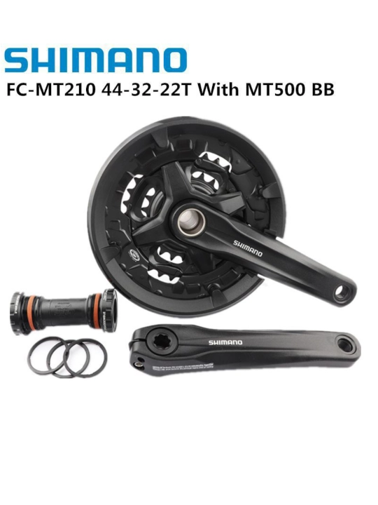 Система Shimano FC-MT210 44/32/22T или 40/30/22T с кареткой MT500 - 