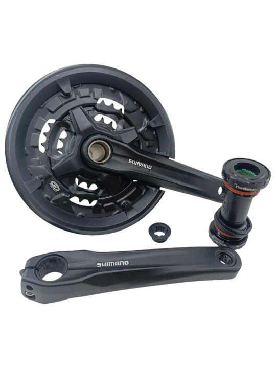 Система Shimano FC-MT210 44/32/22T или 40/30/22T с кареткой MT500