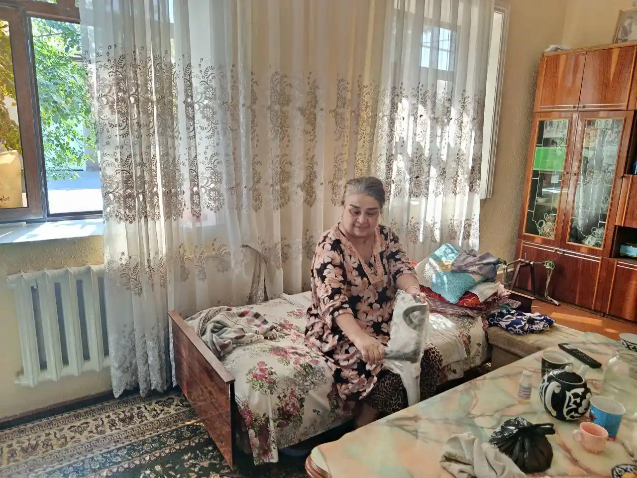 Tirsakli, qo'ltiq tayoq