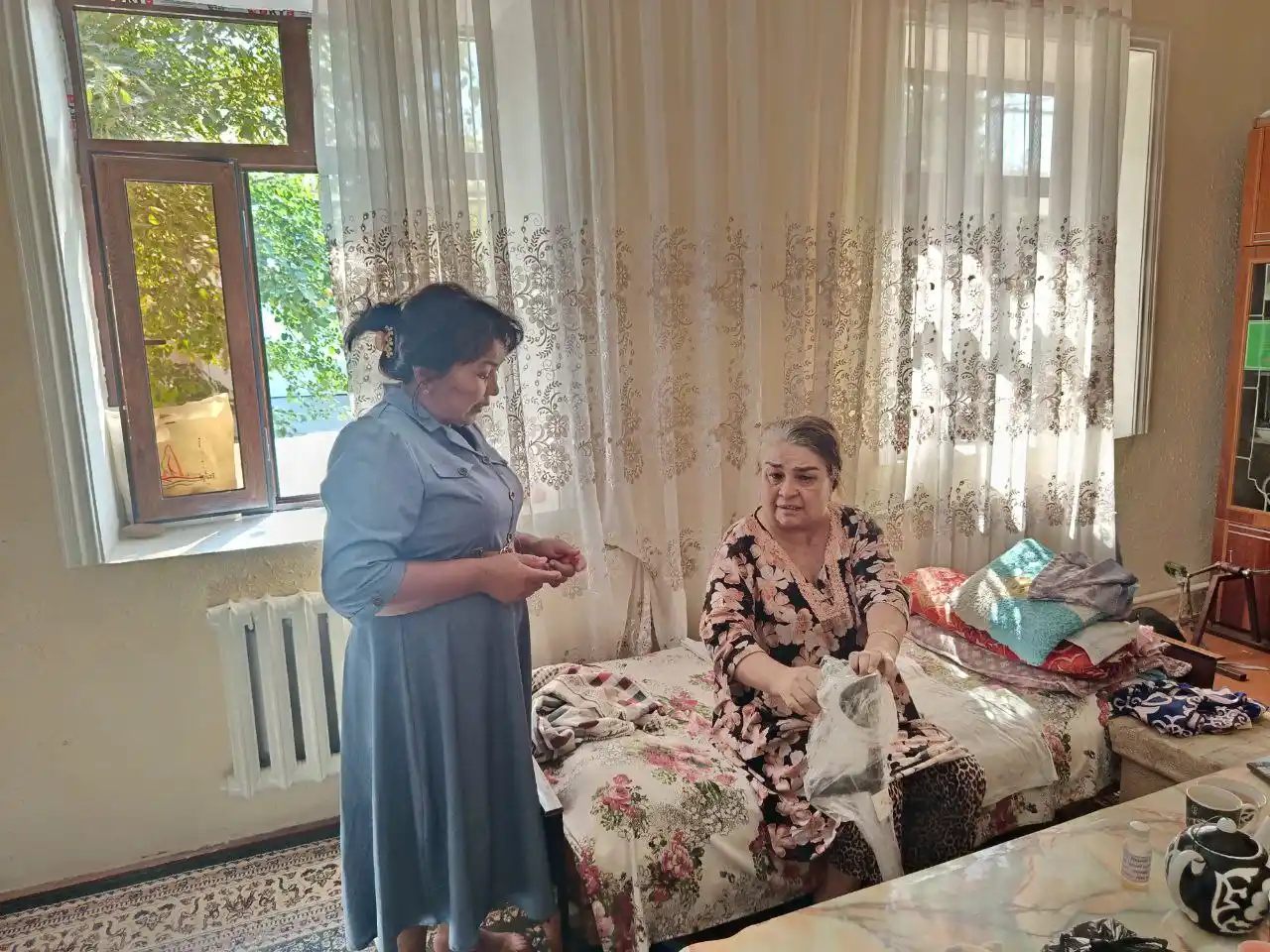 Tirsakli, qo'ltiq tayoq