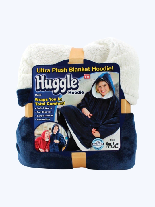 Толстовка-плед с капюшоном Huggle Hoodie, универсальный размер