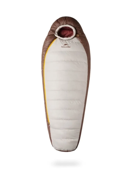 Naturehike Mummy L yotoqxonasi, 205×80, kulrang, yengil, yozgi - 