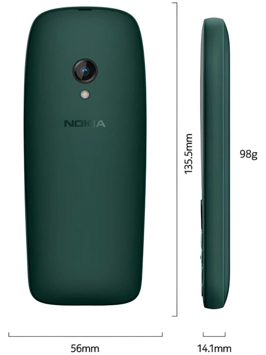 Knopkali telefon Nokia 6310