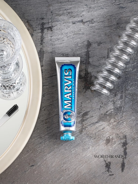 Marvis tish pastasi, 10 xil ta’m, 85 ml, Italiyada ishlab chiqarilgan: 🇮🇹