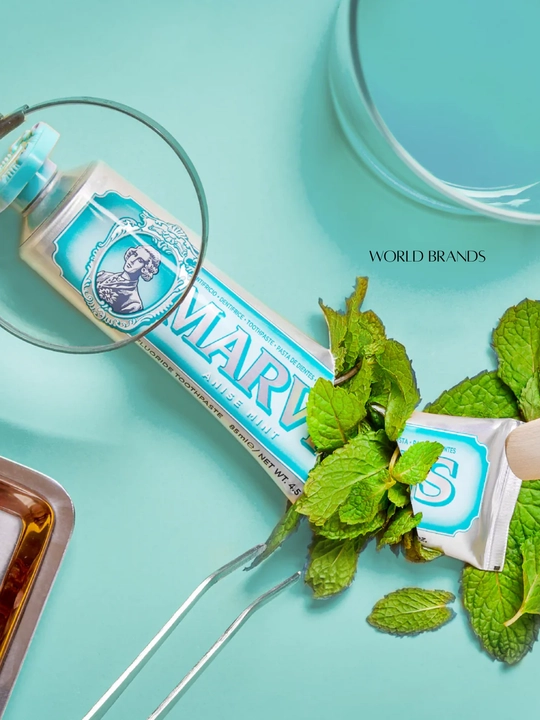 Marvis tish pastasi, 10 xil ta’m, 85 ml, Italiyada ishlab chiqarilgan: 🇮🇹