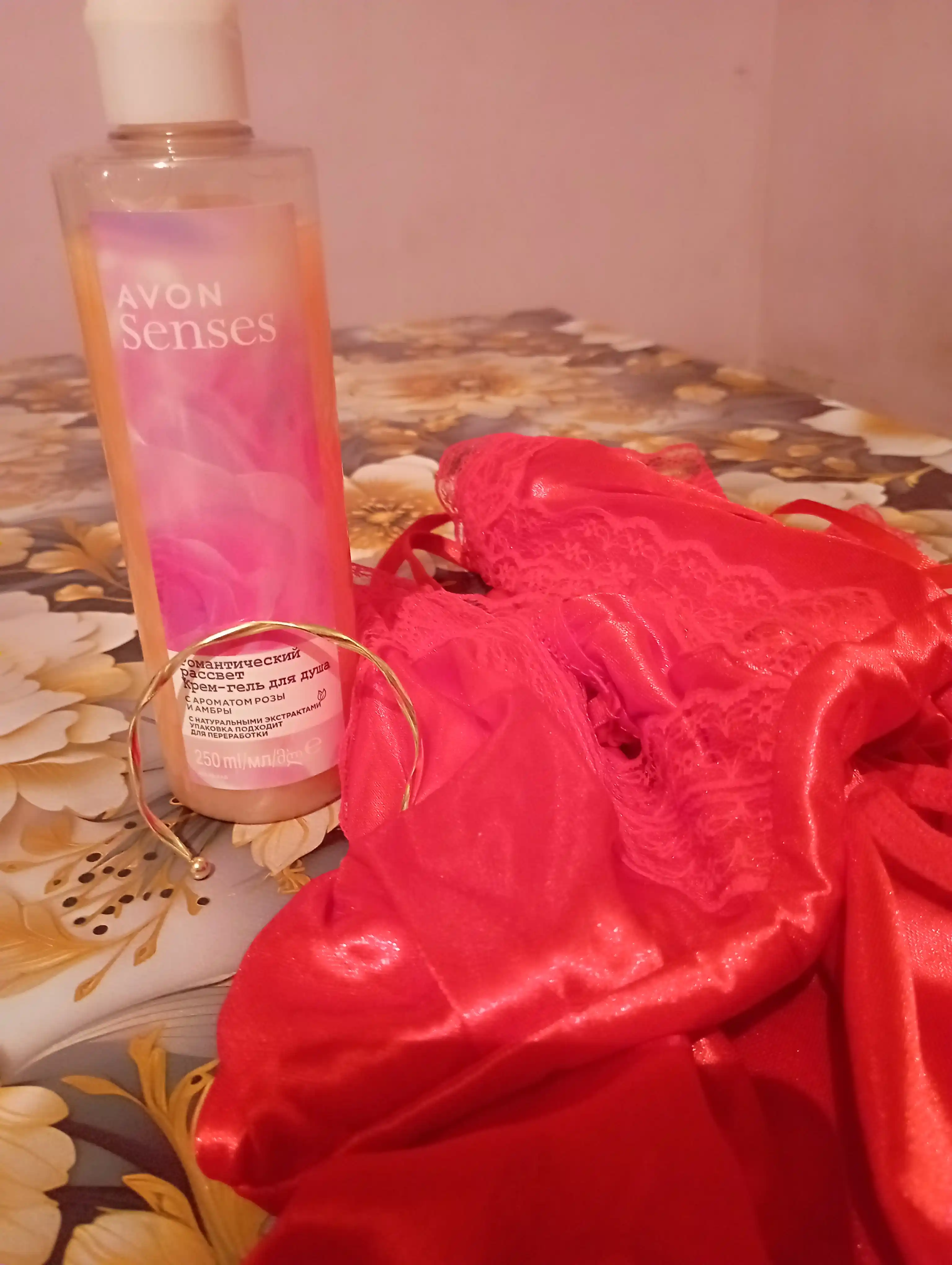 Гель для душа Avon Senses, Романтический рассвет, 250 мл