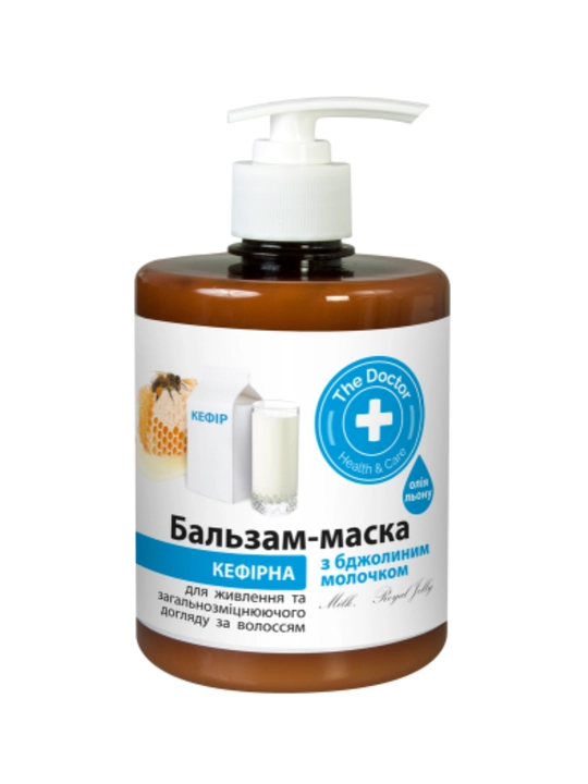 Balzam-maska tiklash va soch to‘kilishiga qarshi, Domashniy Doktor, 500 ml