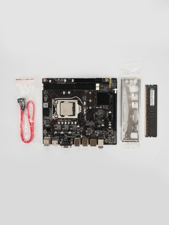 Ona palatasi H61 komplekt / 2th Core i3, i5, i7 LGA1155 / RAM 8,16 GB DDR3, 3 tasi 1 da