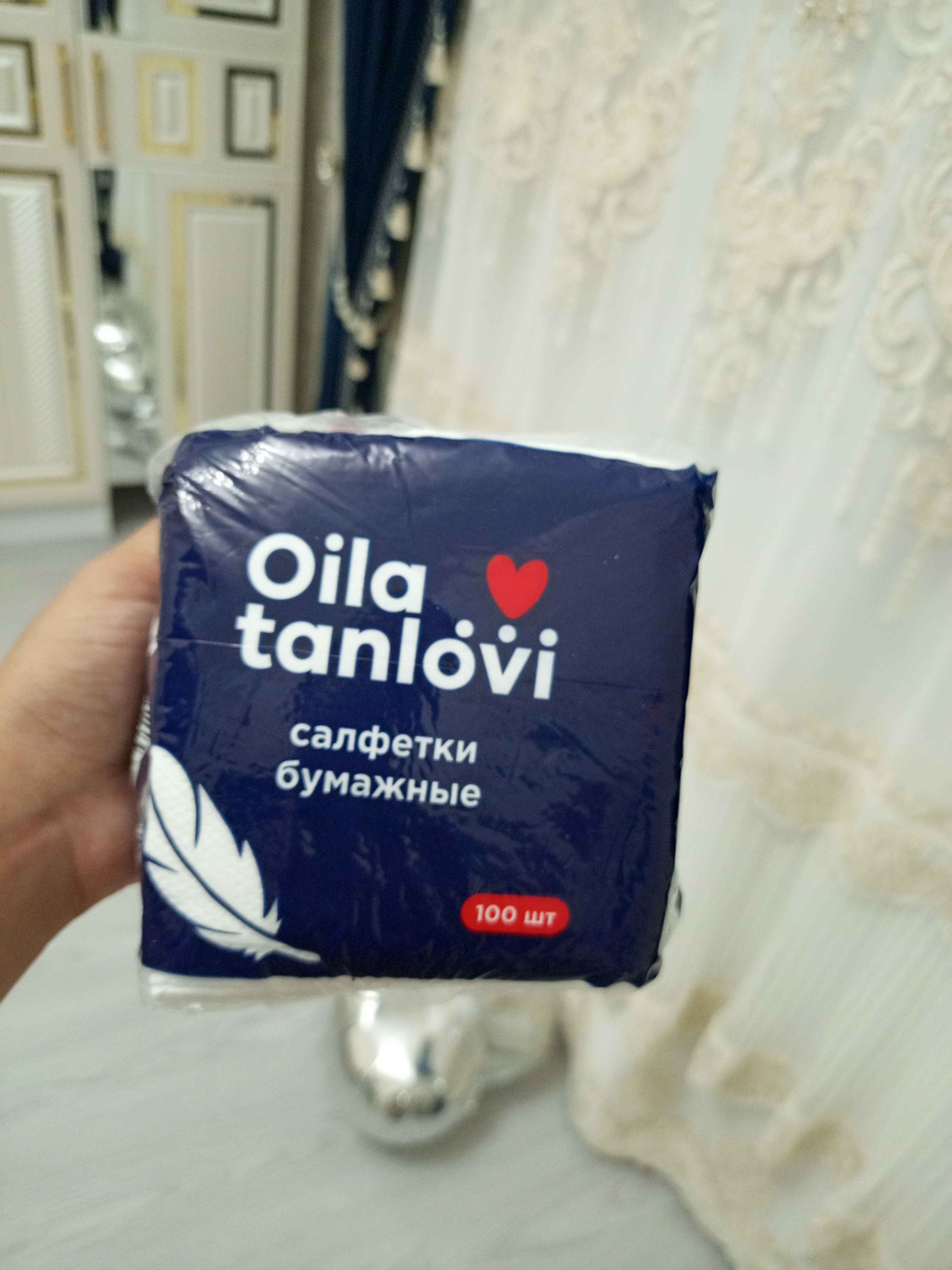 Qog'oz salfetkalar Oila tanlovi, 100 dona