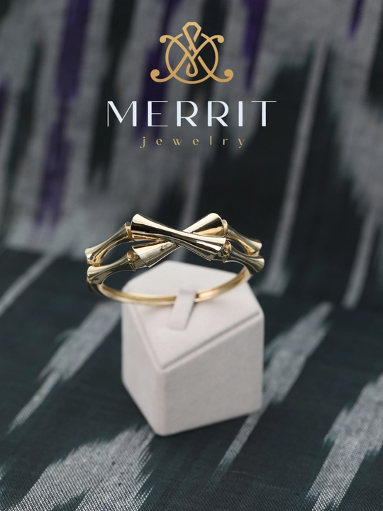 Золотой браслет для женщин и девушек, 585 проба, модель M24B, MERRIT GOLD