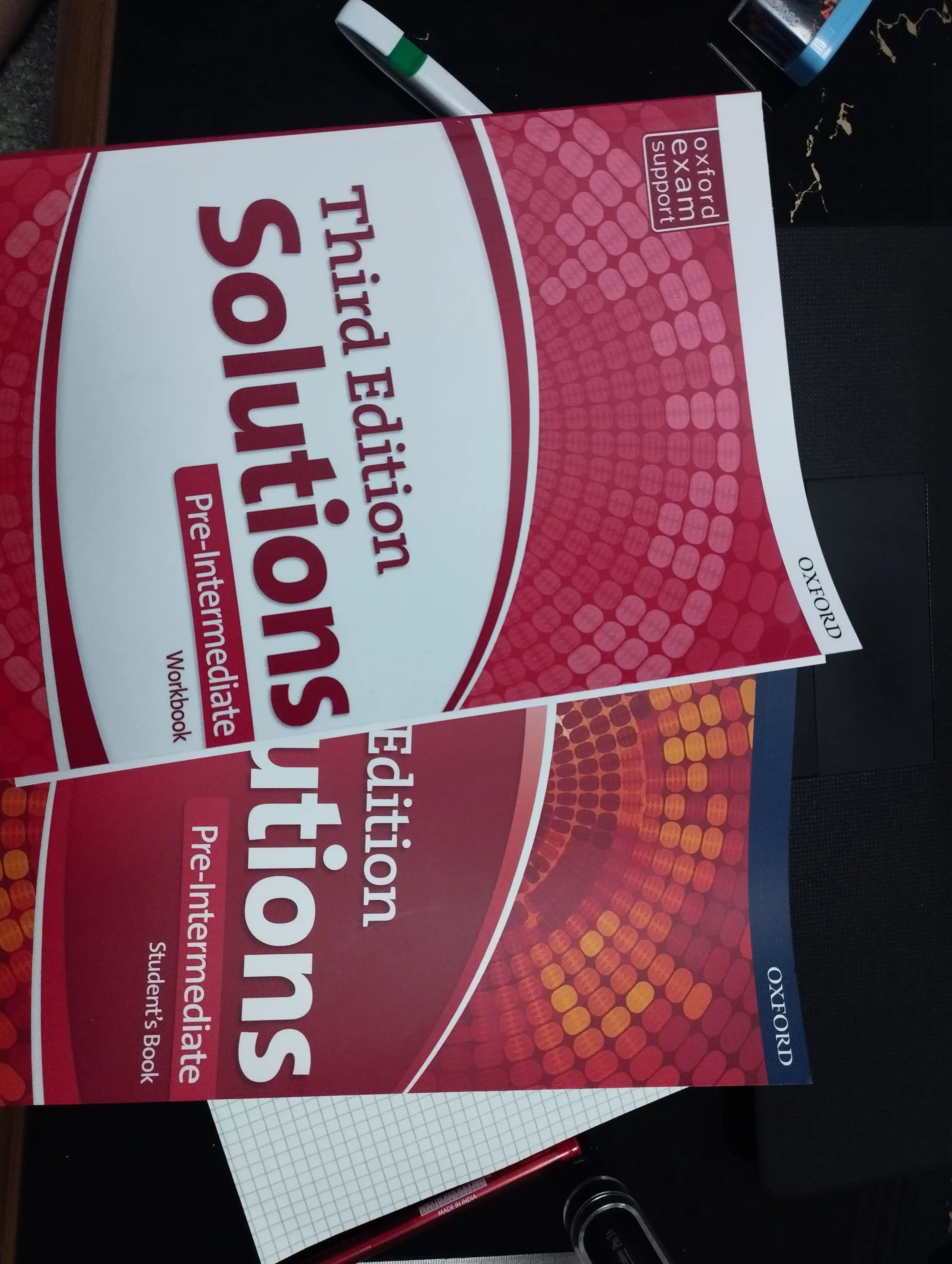 Solutions: Elementary, Pre-intermediate, Intermediate, Upper-Intermediate