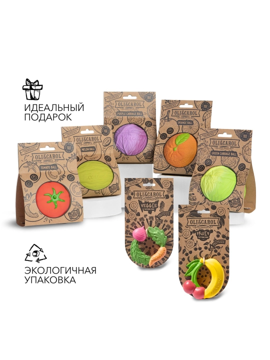 Мячик из натурального каучука для детей разного возраста