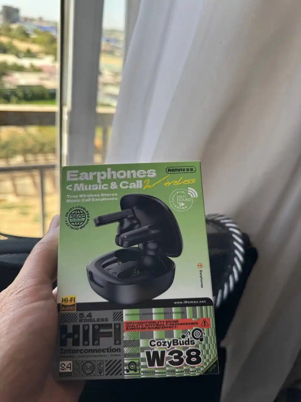 REMAX musiqa va qo‘ng‘iroqlar uchun to‘liq simsiz stereo quloqchinlar CozyBuds W38