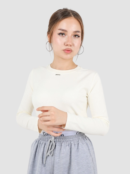 Ayollar uchun longsliv, asosiy, uzun yengli, kuz-qish uchun, standart o‘lcham