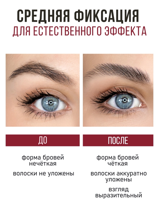 Ламинирующий гель для бровей FRESH LOOK BROW STYLING GEL, 5мл