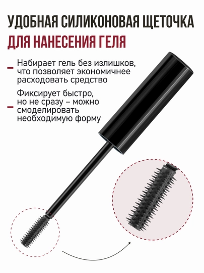 Ламинирующий гель для бровей FRESH LOOK BROW STYLING GEL, 5мл