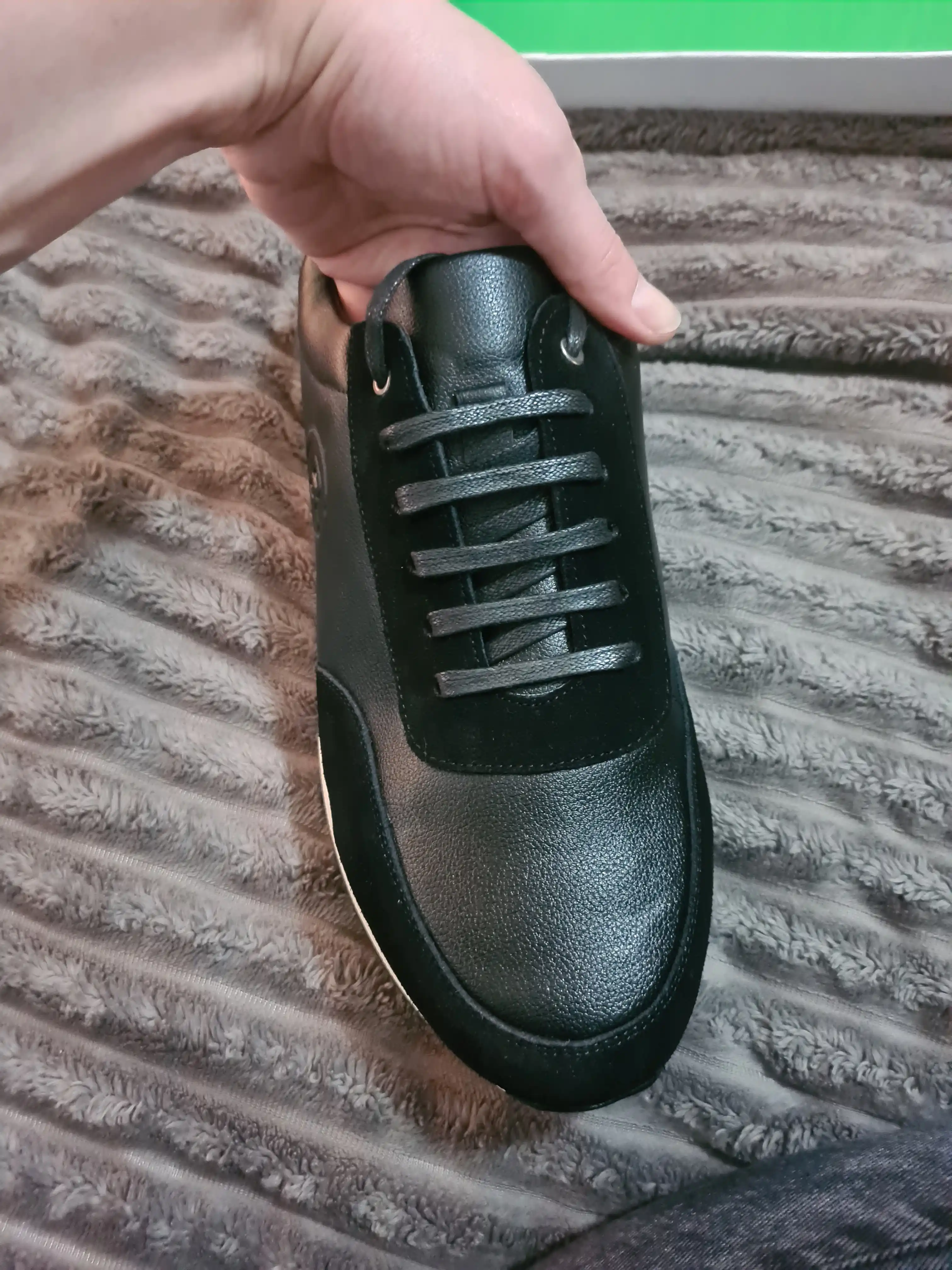 Кроссовки Boss из натуральной кожи и замши, Турция 39-45