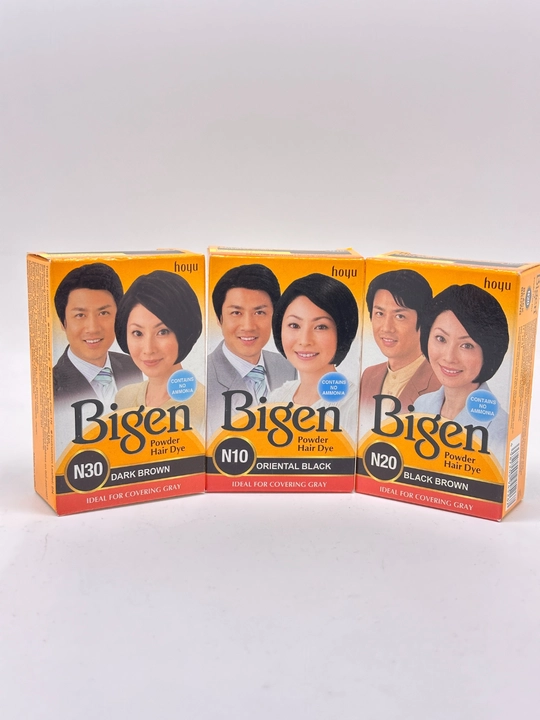 Краска для бровей Bigen, Стойкий, безопасный и естественный цвет  - 