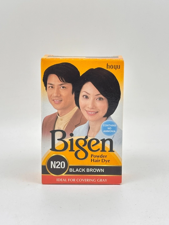 Краска для бровей Bigen, Стойкий, безопасный и естественный цвет 