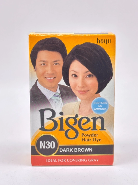 Краска для бровей Bigen, Стойкий, безопасный и естественный цвет 